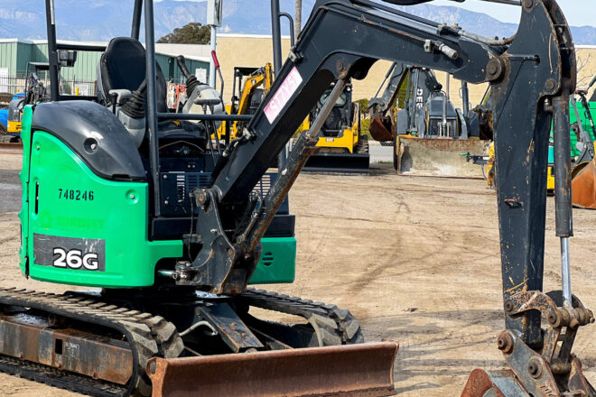 2015 Deere 26G Mini Excavator