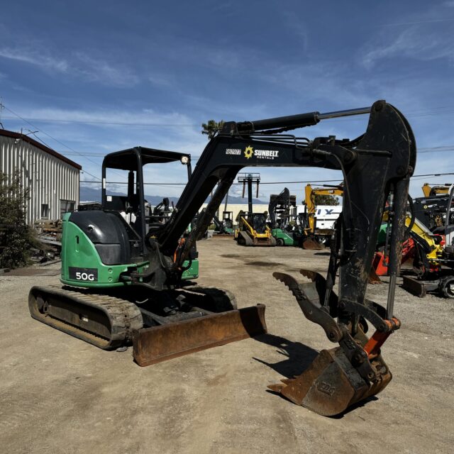 2018 Deere 50G Mini Excavator