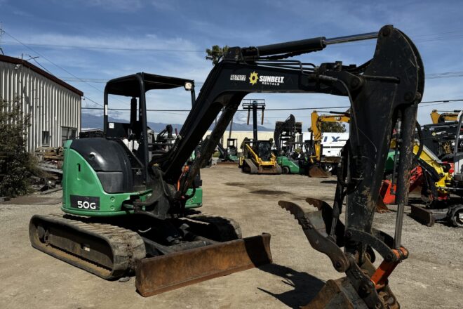 2018 Deere 50G Mini Excavator