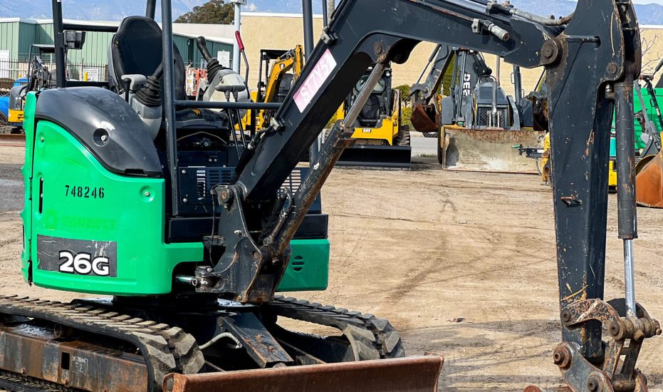 2015 Deere 26G Mini Excavator
