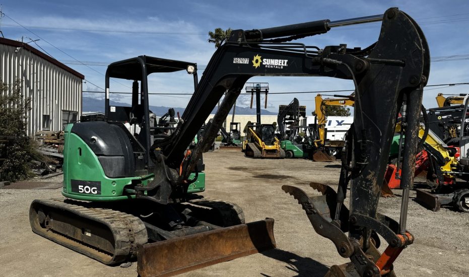 2018 Deere 50G Mini Excavator